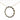 Blue and White Sapphire Circle Necklace-2