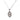 Vintage Inspired White Gold Diamond Necklace