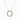 Blue and White Sapphire Circle Necklace-1