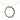 Blue and White Sapphire Circle Necklace-2