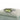 14K White Gold Peridot and Diamond Ring